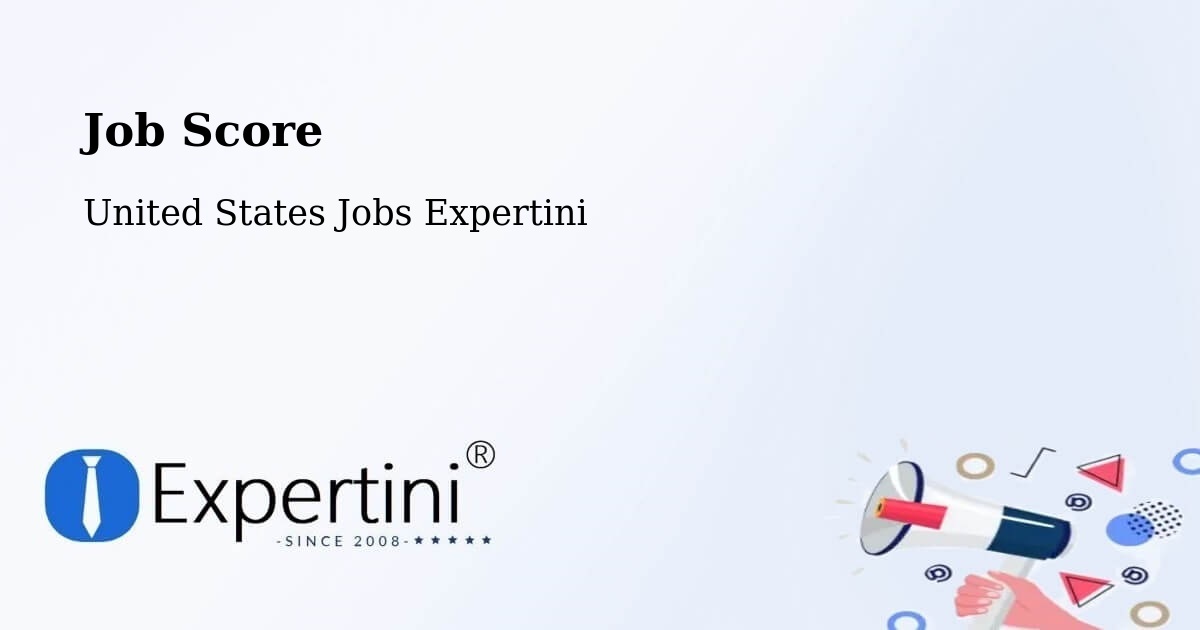 Job Score & Job Description Score Tool – Modesto - United States Jobs Expertini